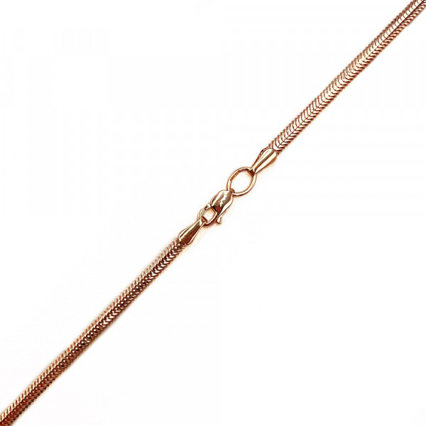 Ланцюг з золота у червоному кольорі