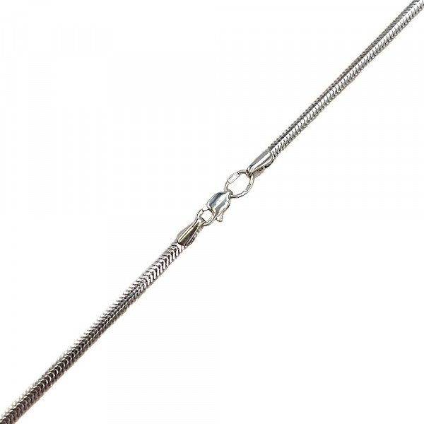 Ланцюг з золота у білому кольорі