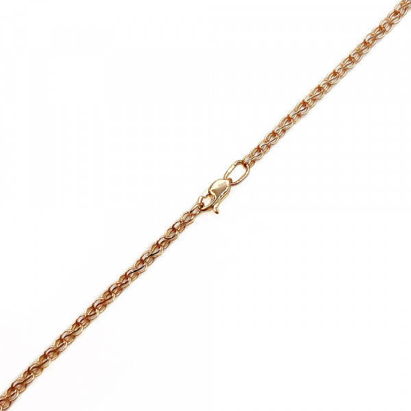 Цепочка из золота в красном цвете