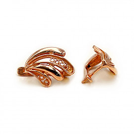 Серьги из золота красного цвета 01-200366803