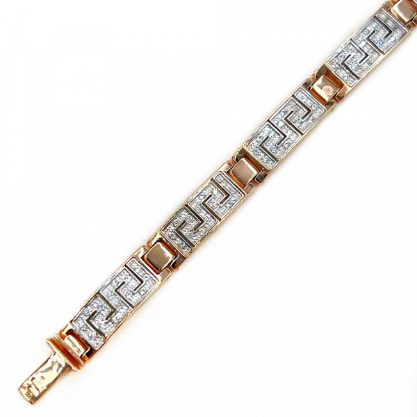 Браслет из золота с цирконом