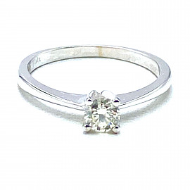 Каблучка з золота з жовтим діамантом 01-200884604