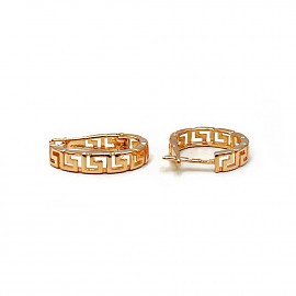 Серьги из золота красного цвета 01-200953704