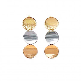 Серьги из красного золота 01-200976004