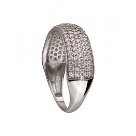 Кольцо из золота с цирконом