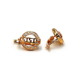 Серьги из золота с цирконом 01-200345905