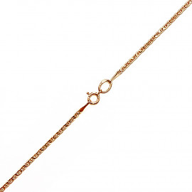 Золотая цепочка красного цвета 01-200923005