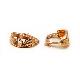 Серьги из красного золота 01-200628706
