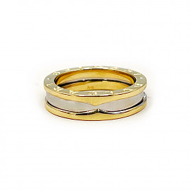 Кольцо из желтого с белым золота 01-200806107