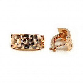Серьги из красного золота 01-200744108
