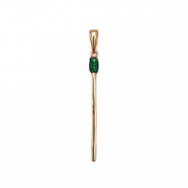 Кулон з золота з цирконом 01-200782208