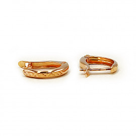 Серьги из красного золота 01-200607909