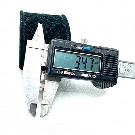 Каблучка з білого золота з жовтим діамантом