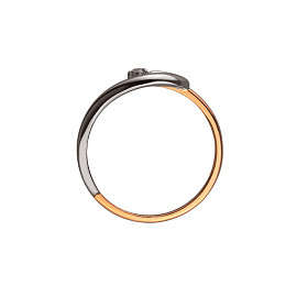 Кольцо из золота с желтым бриллиантом