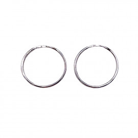 Сережки з золота білого кольору 01-200943813