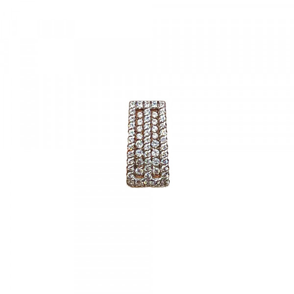 Кулон из золота с цирконом