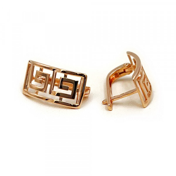 Золотые серьги