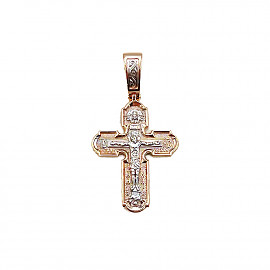 Крестик из золота 01-200764617