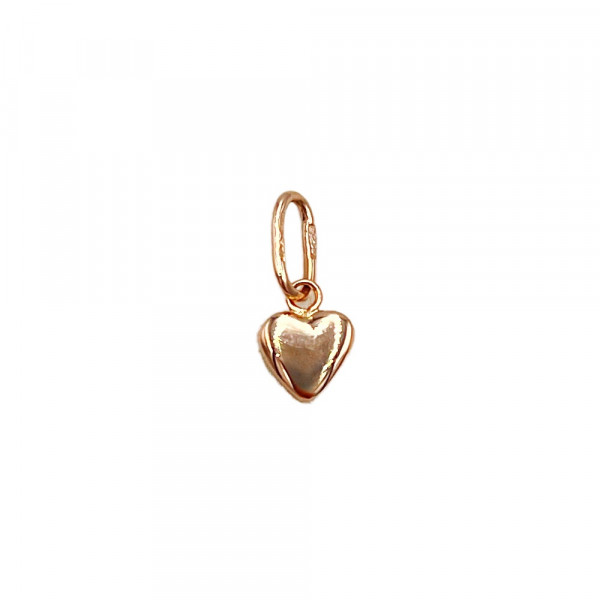 Кулон з червоного золота «Серце»