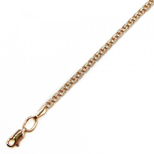 Ланцюг з золота у червоному кольорі