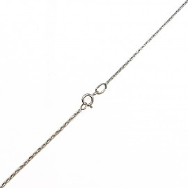 Цепочка из золота в белом цвете 01-200875317