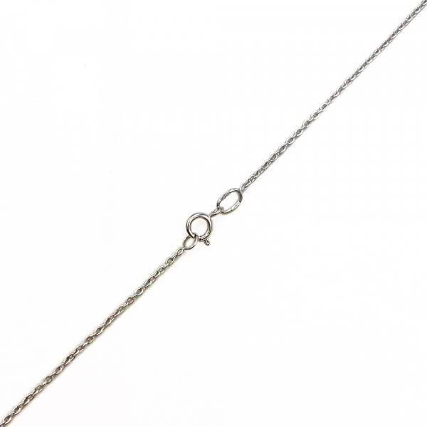 Цепочка из золота в белом цвете