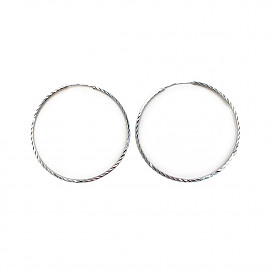 Серьги из белого золота 01-200905017