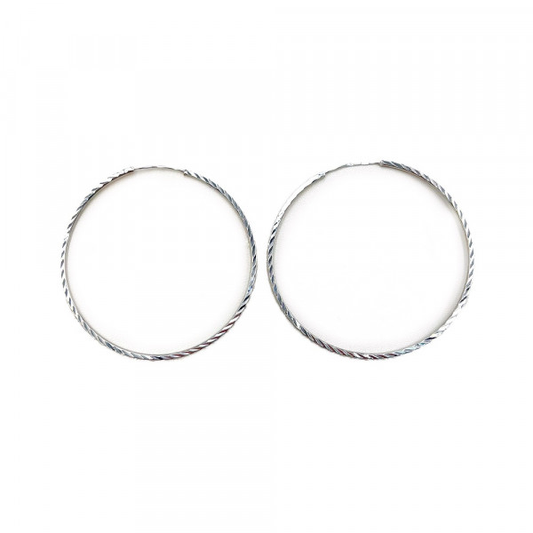 Серьги из белого золота