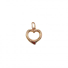 Кулон з червоного золота «Серце» 01-200859419