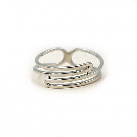 Кольцо из золота в белом цвете 01-200267220