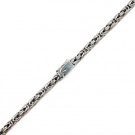 Ланцюг з золота у білому кольорі 01-200859420