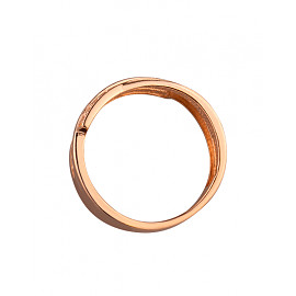 Каблучка з золота з цирконом