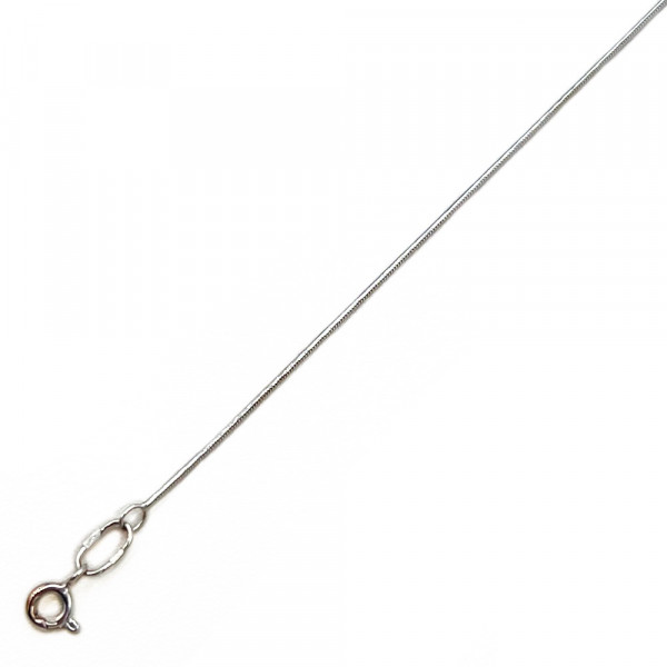 Ланцюг з золота у білому кольорі