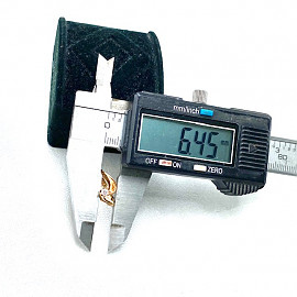 Золота каблучка червоного кольору з жовтим діамантом