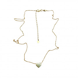 Колье из золота желтого цвета