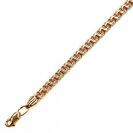 Золотий браслет у червоному кольорі 01-200810724