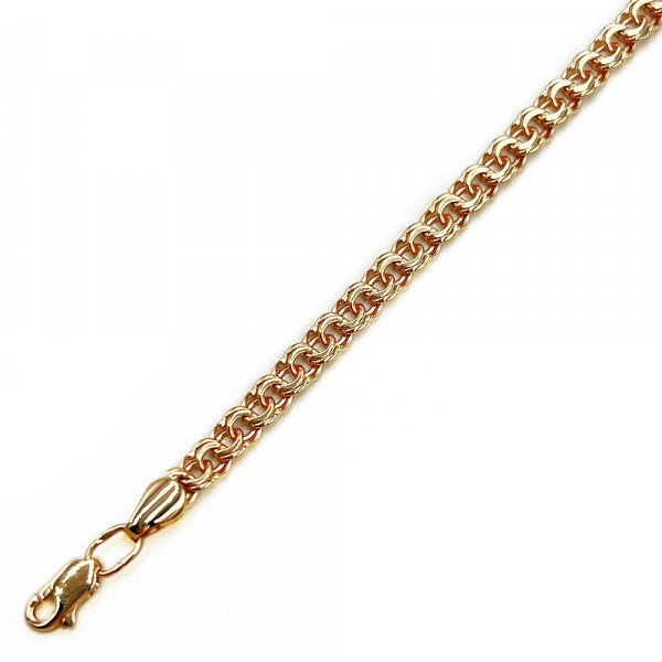 Золотий браслет у червоному кольорі