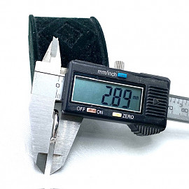 Каблучка з золота у білому кольорі з жовтим діамантом