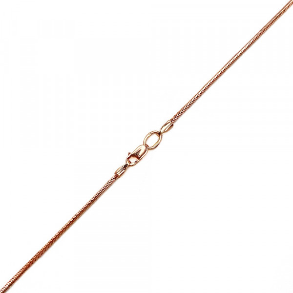 Золотая цепочка красного цвета