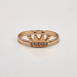 Золотое кольцо с цирконом 01-200018526