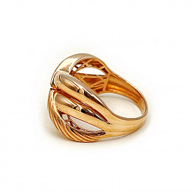 Кольцо из золота красного цвета