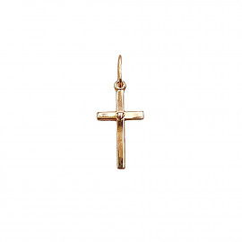 Крестик из красного золота 01-200338927