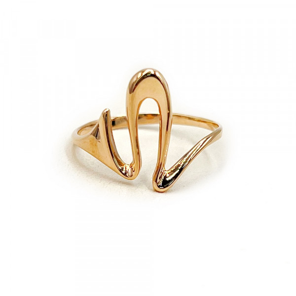 Каблучка з золота червоного кольору