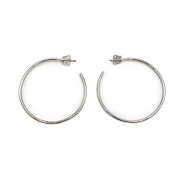 Золотые серьги в белом цвете 01-200844429