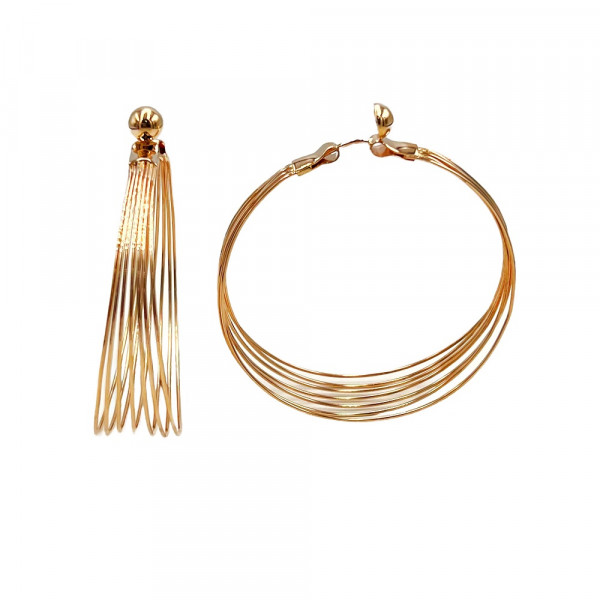 Серьги из золота красного цвета