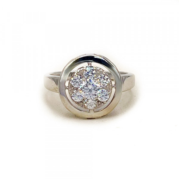 Золотое кольцо с цирконом