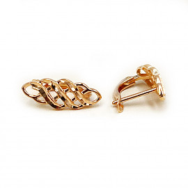 Серьги из красного золота 01-200572930