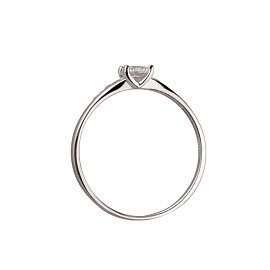 Каблучка з золота з цирконом 01-200011431