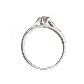 Золотое кольцо с цирконом