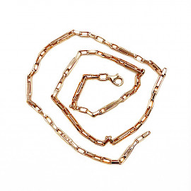 Цепочка из золота в красном цвете